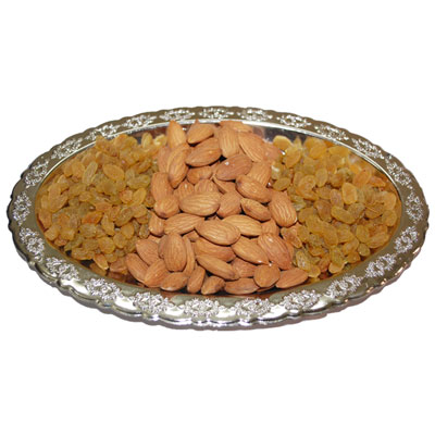 "Dryfruit Thali - Code DT01 - Click here to View more details about this Product